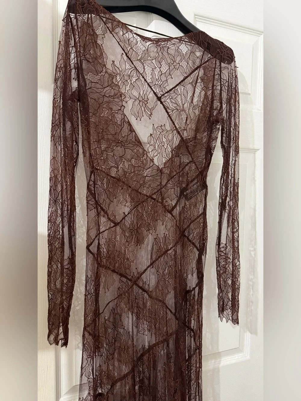 Zara semi sheer